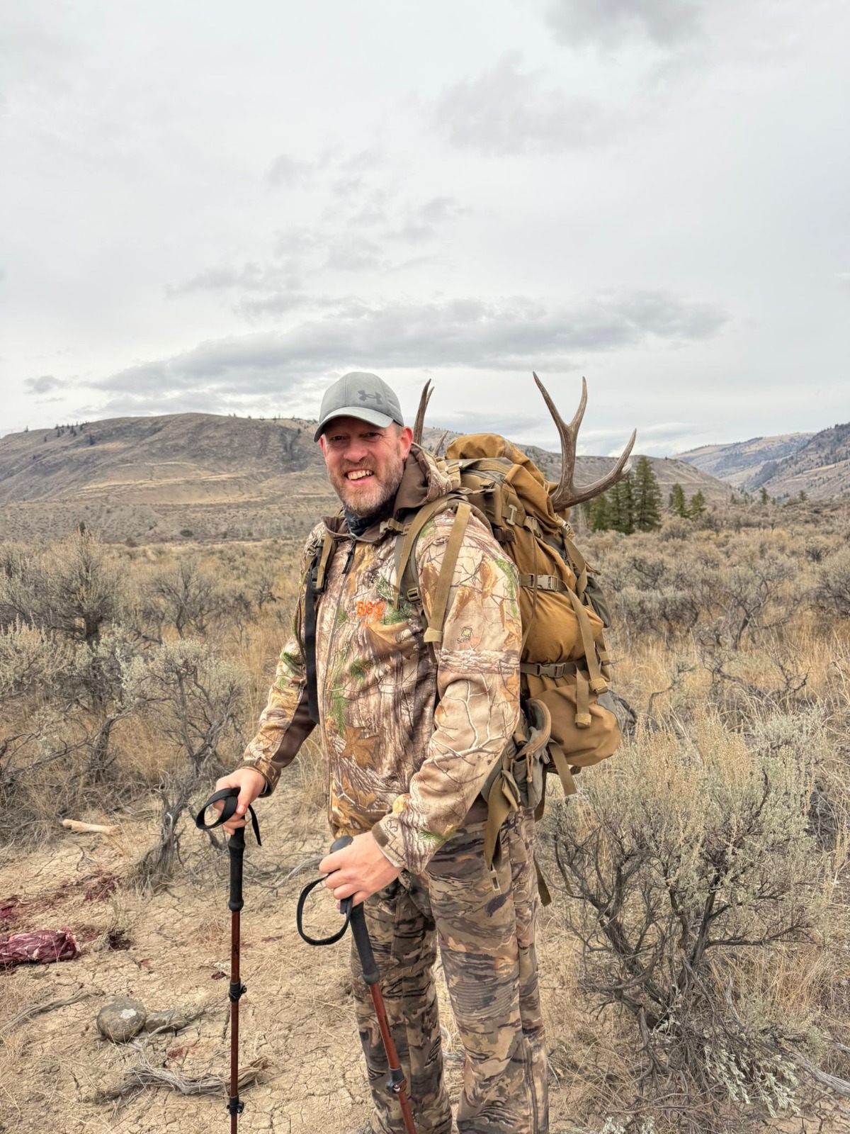 Oliver Rüsche auf der Jagd